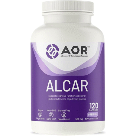AOR ALCAR Acetyl-L-Carnitine 500mg 120 Caps