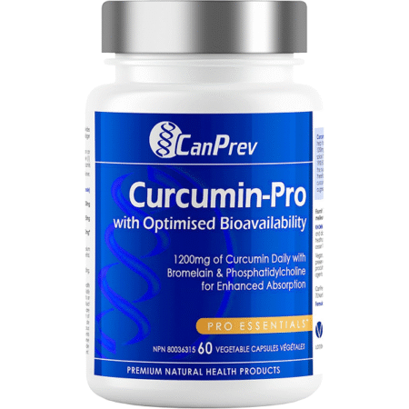 CanPrev Curcumin Pro 60 Vegan V-Caps 20-Day Supply