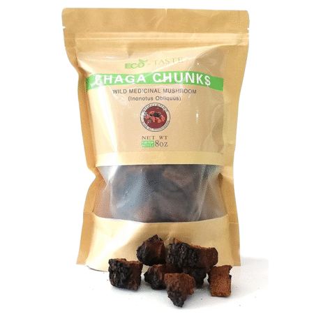 Chaga Mushroom Chunks - Raw