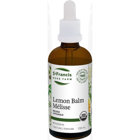 St. Francis Herb Farm Lemon Balm Herbal Tincture Liquid