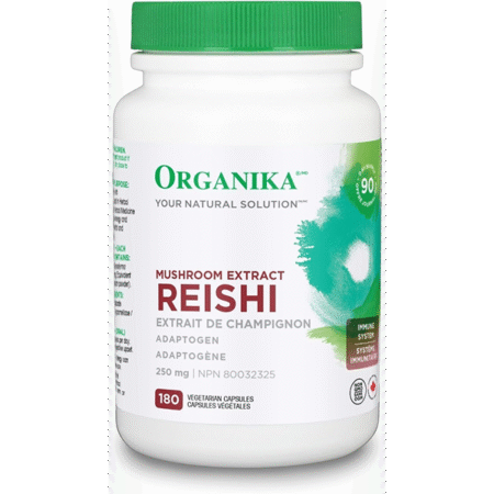 Organika Mushroom Extract - Reishi 180 Vcaps