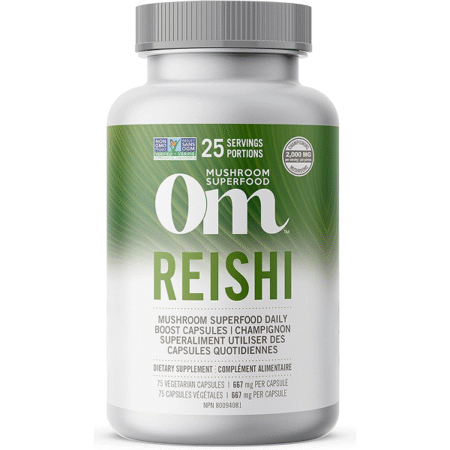 Om Reishi Mushroom 667mg 75 count