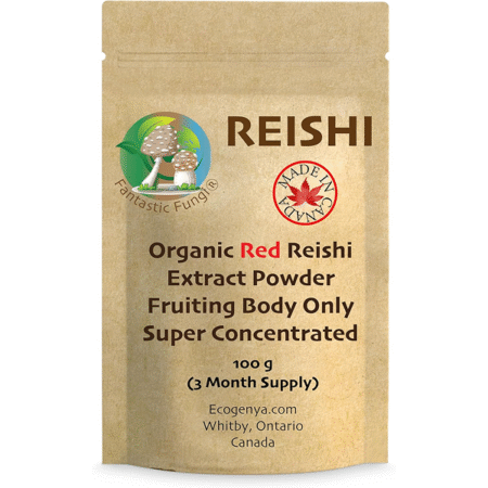 Fantastic Fungi® Reishi (Ganoderma lucidum) mushroom extract powdered Reishi mushroom fruiting body