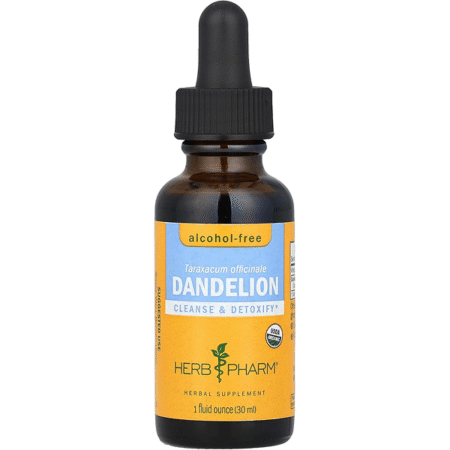 Herb Pharm Dandelion Herbal Glycerite Extract Alcohol Free
