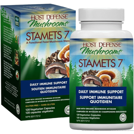 Host Defense Stamets 7 Mushroom Blend Capsules