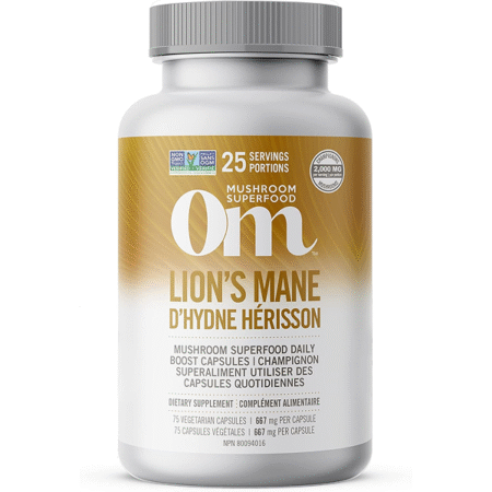 OM Lion's Mane Mushroom 667mg 75 count