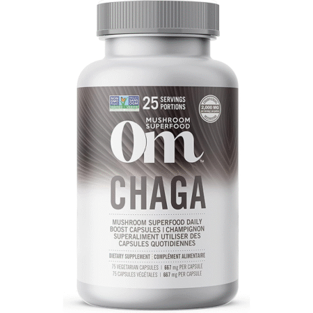 Om Chaga Mushroom Capsules