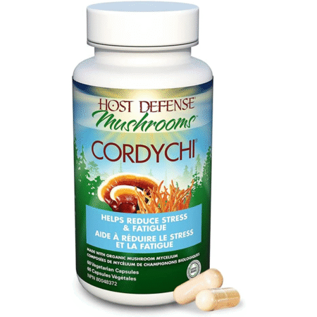 Host Defense Cordychi Reishi & Cordyceps Mushroom Complex Supplement