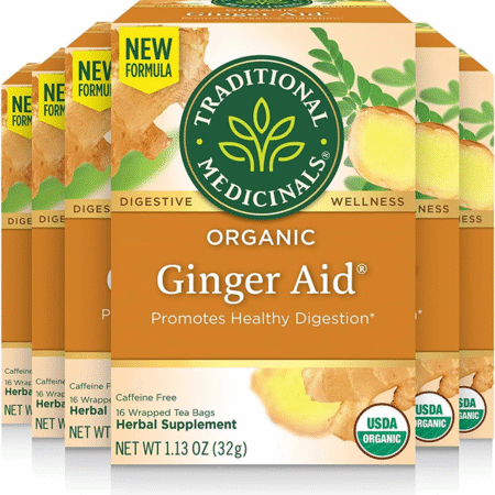 Traditional Medicinals Organic Ginger Aid