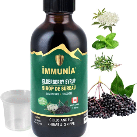 Elderberry Syrup for Adults & Kids