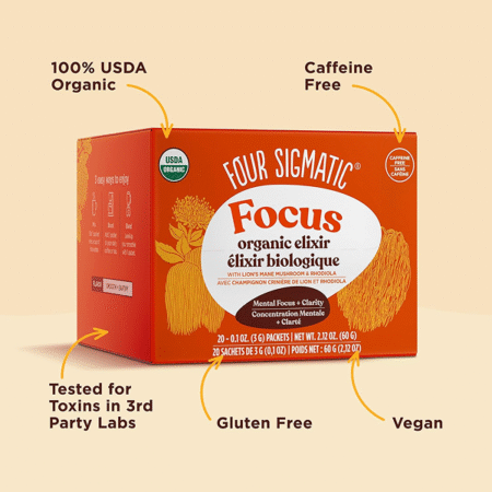 Four Sigmatic Lion's Mane Elixir Mushroom Coffee Alternative