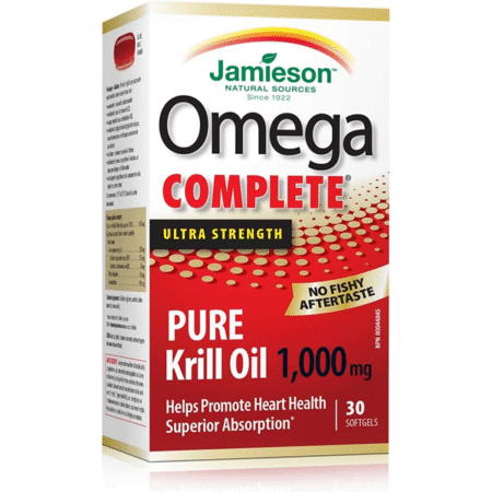 Jamieson Ultra Strength Krill 1000mg 30 Softgels