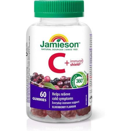 Jamieson Vitamin C plus Immune Shield Gummies