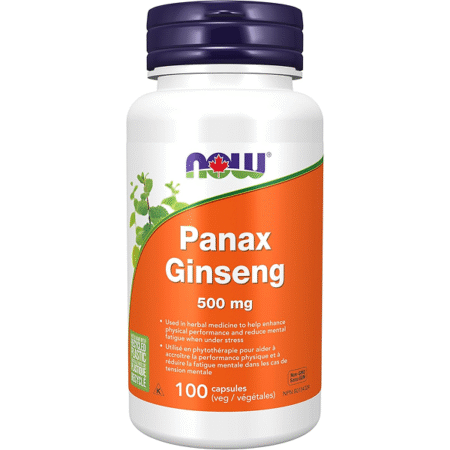 NOW Supplements, Panax Ginseng (Root) 500 mg
