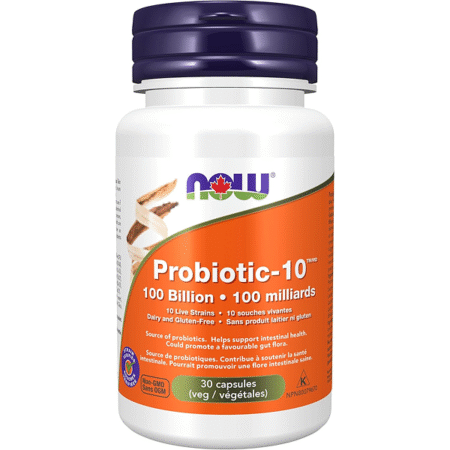 NOW Supplements, Probiotic-10™, 100 Billion