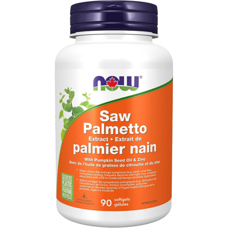 NOW Supplements, Saw Palmetto Extract with Pumpkin Seed Oil and Zinc