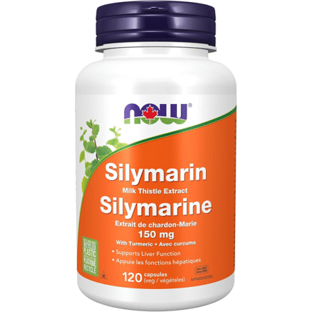 NOW Supplements, Silymarin Milk Thistle Extract 150 mg with Turmeric