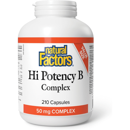 Natural Factors Vitamin B Complex 50 mg