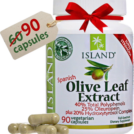 Olive Leaf Capsules - Cut & Sifted