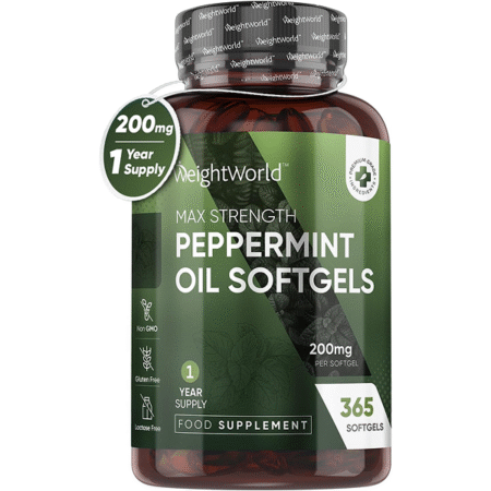 Peppermint Oil Softgels - Raw