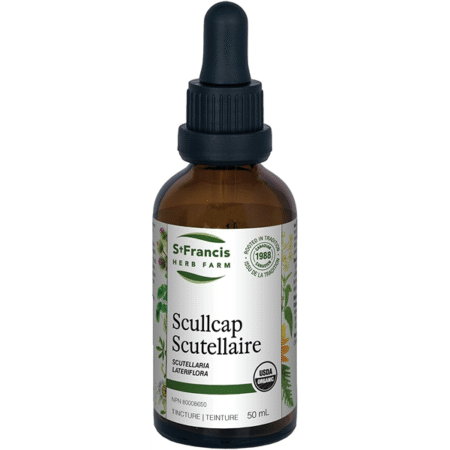 St. Francis Herb Farm Scullcap Herbal Tincture Liquid