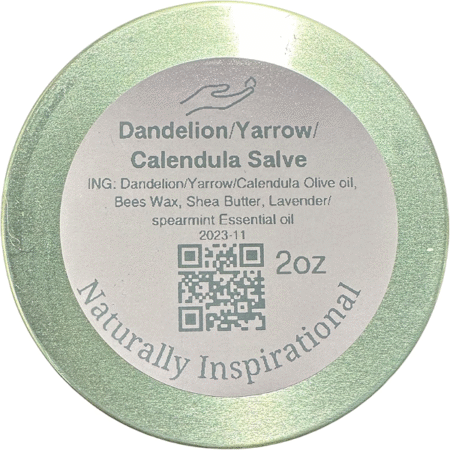 Dandelion Yarrow Calendula Salve