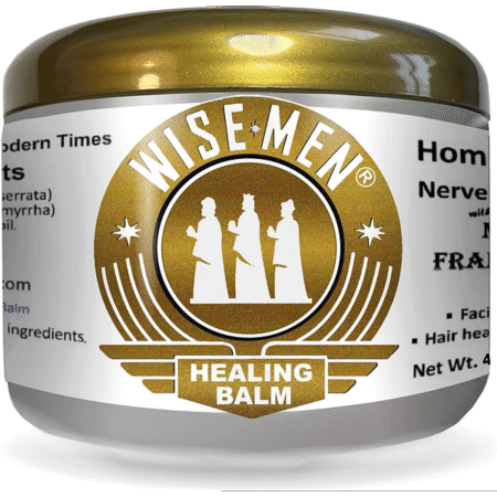 Wise Men Healing Balm for Soothing Relief with Myrrh and Frankincense Essential Oils