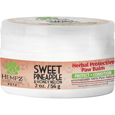 Sweet Pineapple & Honey Melon Herbal Protective Paw Balm 2 oz.